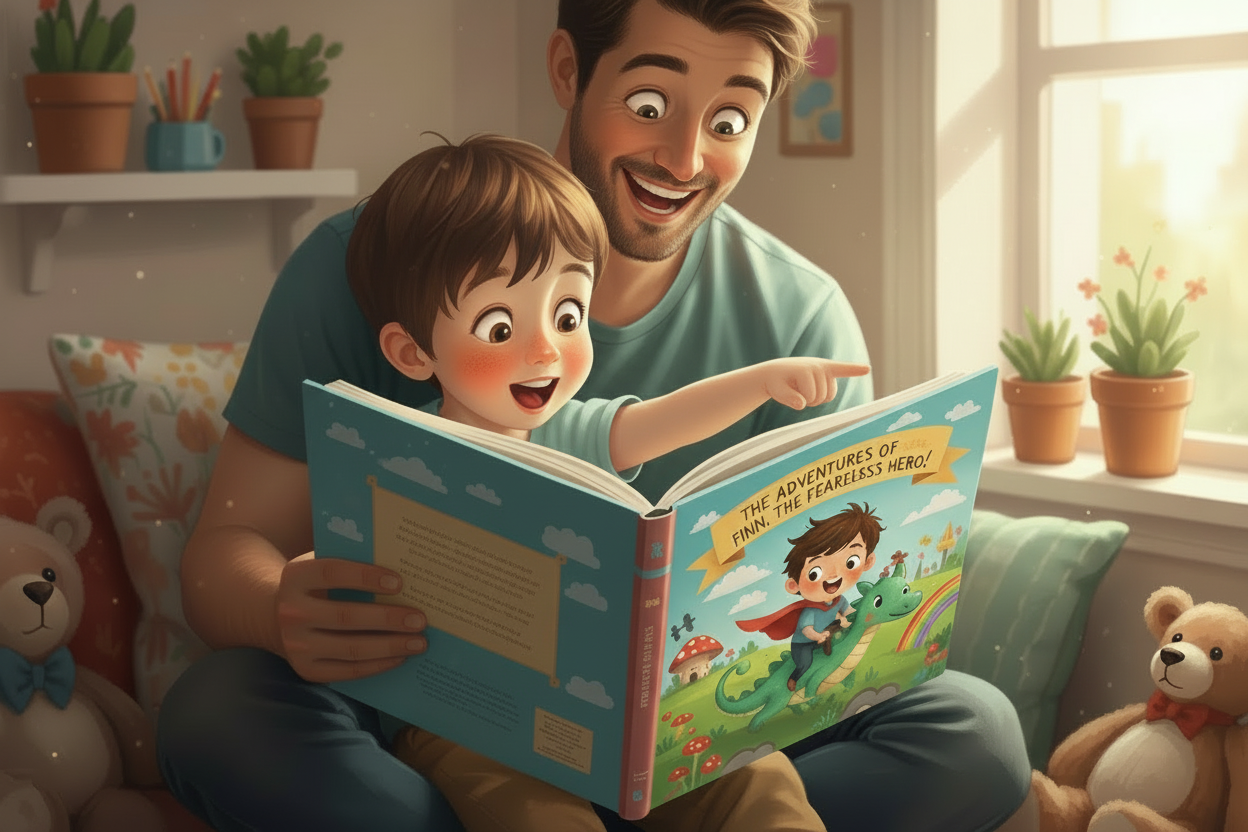 My Star Stories — Personalized Bedtime Story + 5 Coloring Pages